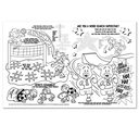 Action Animals, 4-page Activity Book.