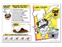 Luigi's Food Fun Facts.  4-Page Activity Book.