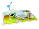 12oz Kids Cups, Thermoformed, with Lids and Straws - Farm Theme