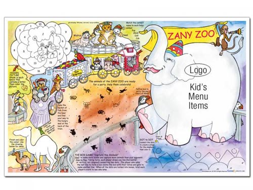 Zany Zoo 11 X 17 (500pk)