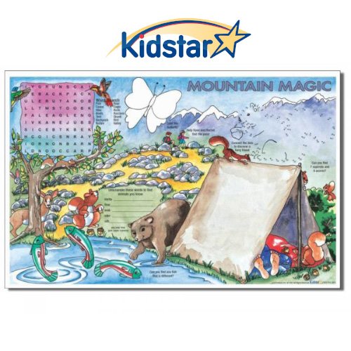 Mountain Magic Children's Placemats 11 X 17 (500pk)