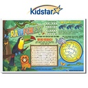 Rainforest Escape Children's Placemats 11 X 17