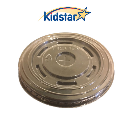 [590TH-LID [replaces KS-pcup/lid]] Lids-90mm Flat PET for 12oz Paper Cups, 1000 per case